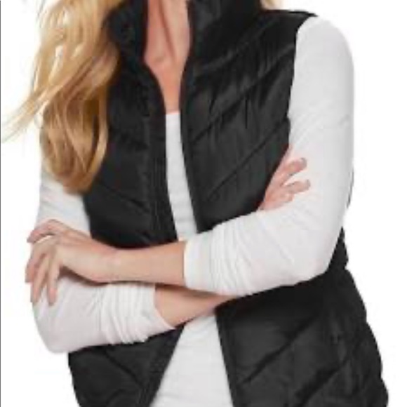 SO Other - Black medium women’s winter vest.